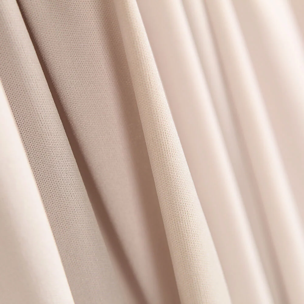 Soldé Jersey Polyester Beige