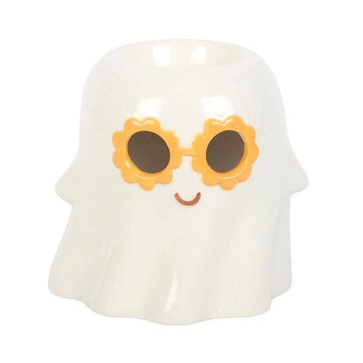 Brûleur d'huile et chauffe-cire fantôme groovy pour Halloween Something Different Wholesale