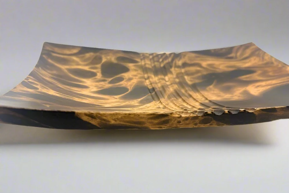 Mango Wood Medium Rectangle Plate - 11" (Old Wood) Somyod