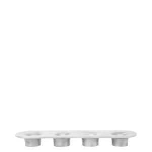 Soothe 4 Candle Holder - Aluminium