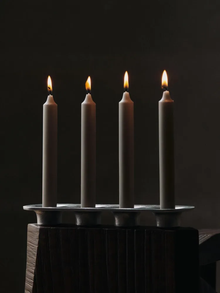Soothe 4 Candle Holder - Aluminium