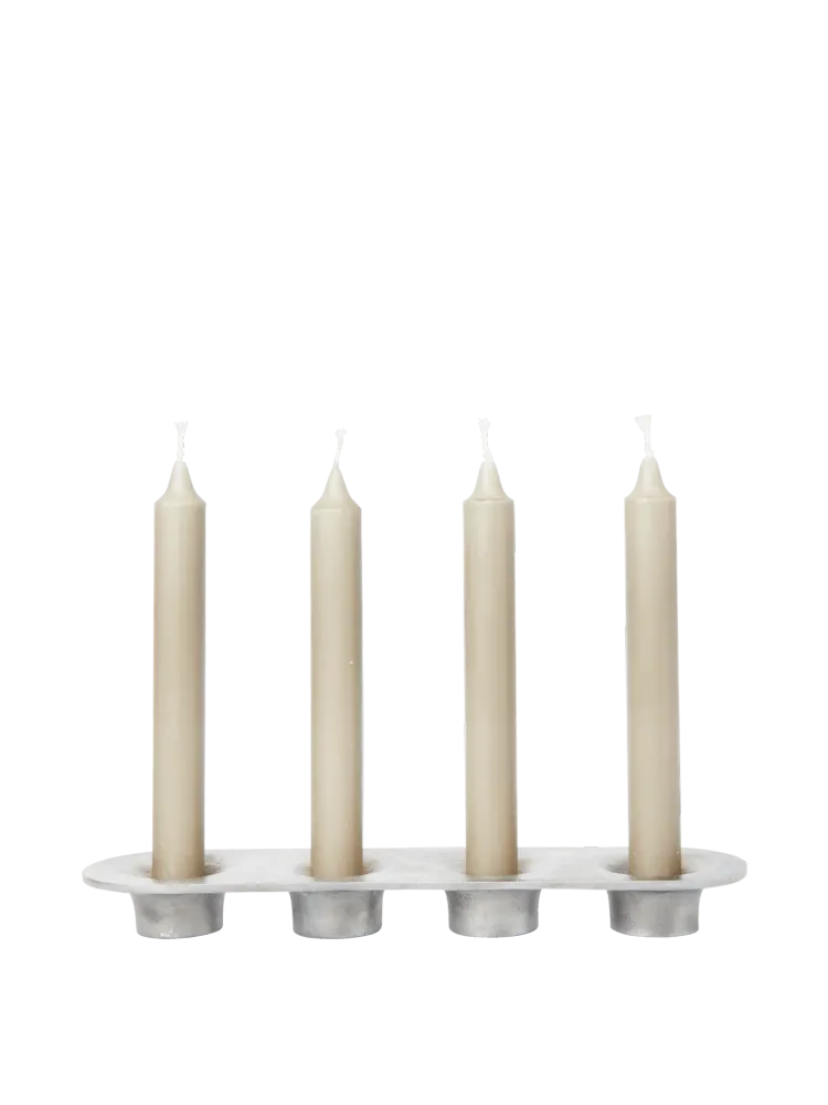 Soothe 4 Candle Holder - Aluminium