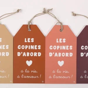 Pancarte message les copines Sophie Janière