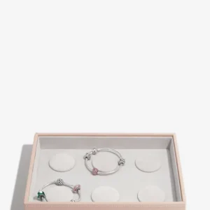Stackers Compartiment pour bracelet pour boîte à bijoux classique rose