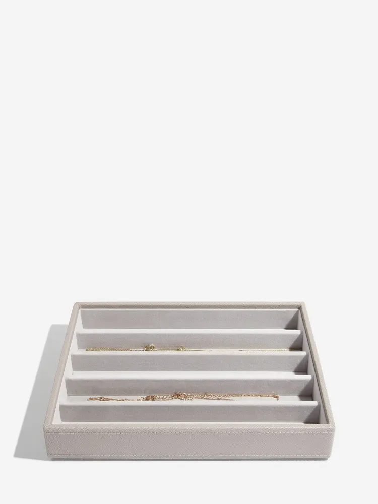 Stackers Compartiment pour Colliers pour Boîte à Bijoux Classique Taupe