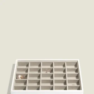 Stackers petit Compartiment pour Boîte à bijoux classique blanc