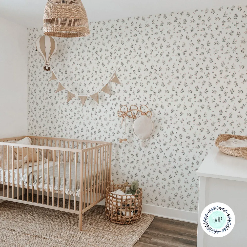 Papier peint Rosine par Fla Fla Design Station D