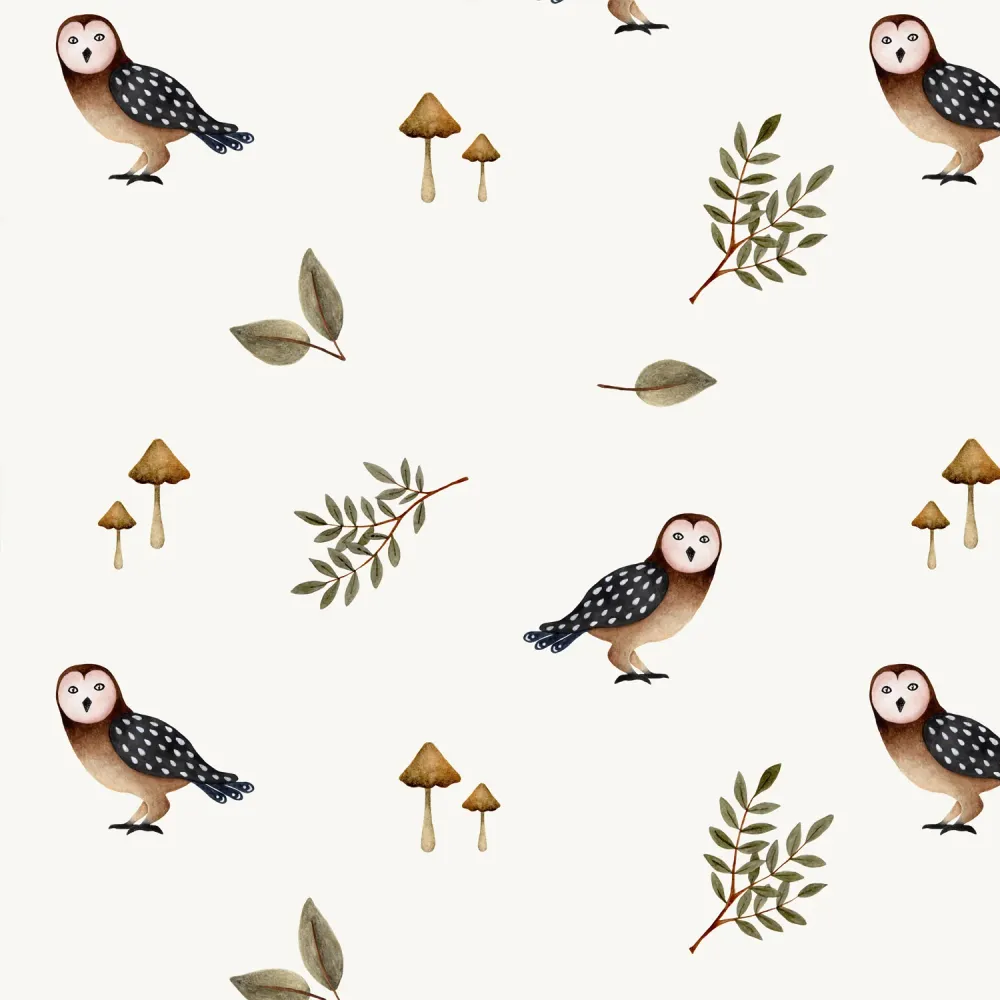 Papier peint Sous-bois par Fla Fla Design Station D