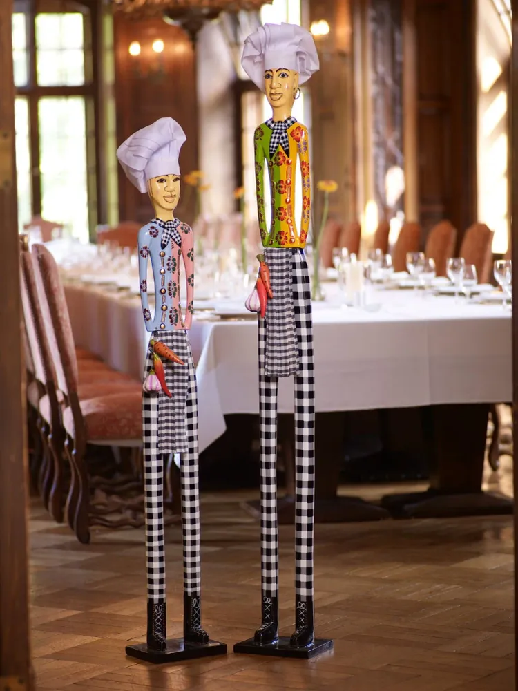 Statue Chef Michel Tom’s Drag – Sculpture décorative design 150 cm