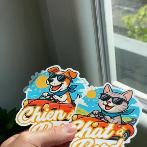 Sticker "Chien/Chat à bord"
