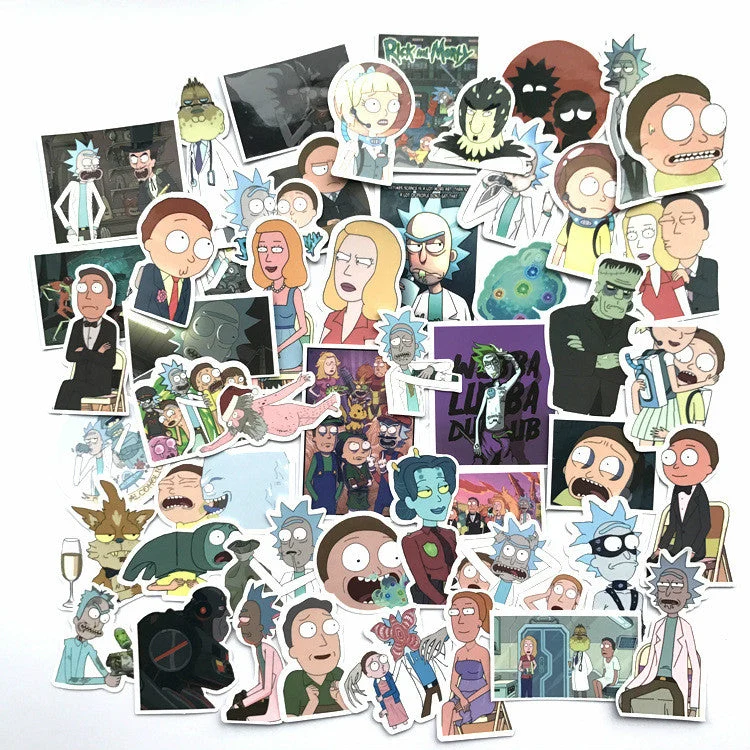 Sticker De Graffitis De Dessin Animé Vintage