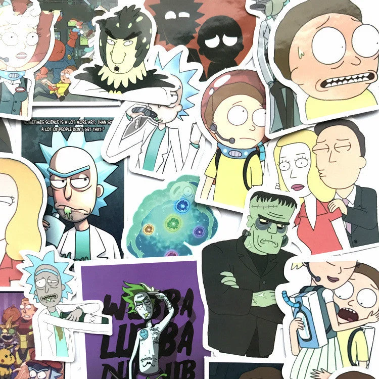 Sticker De Graffitis De Dessin Animé Vintage