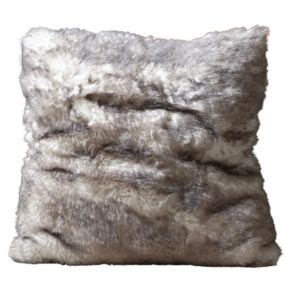 Coussin 50x50cm Fourrure BISHORN STOF