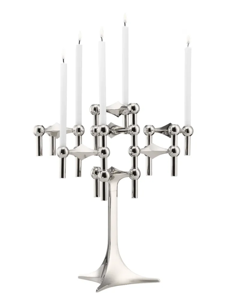Support STOFF Nagel (Danemark), en Chrome