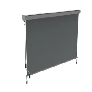 Store manuel vertical - Gris anthracite - 1.4x2m