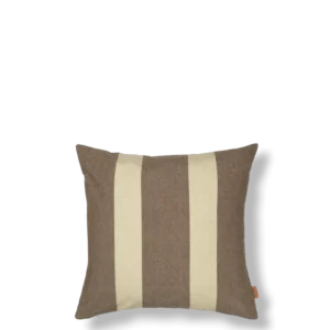 Strand Outdoor Cushion Cover - Carob Brown/Parchment