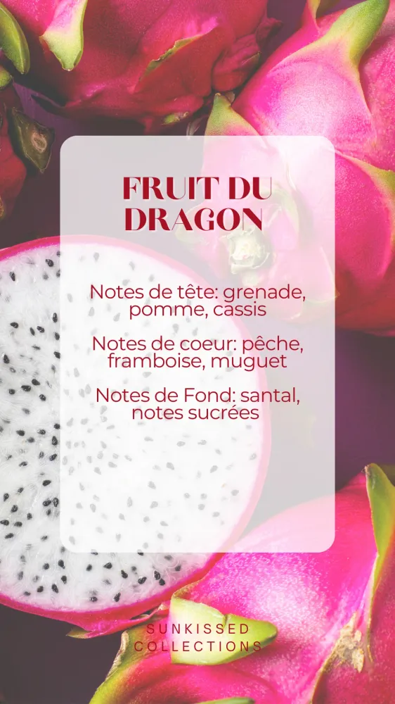 Fondant Parfumé - Fruit du Dragon Sunkissed Collections