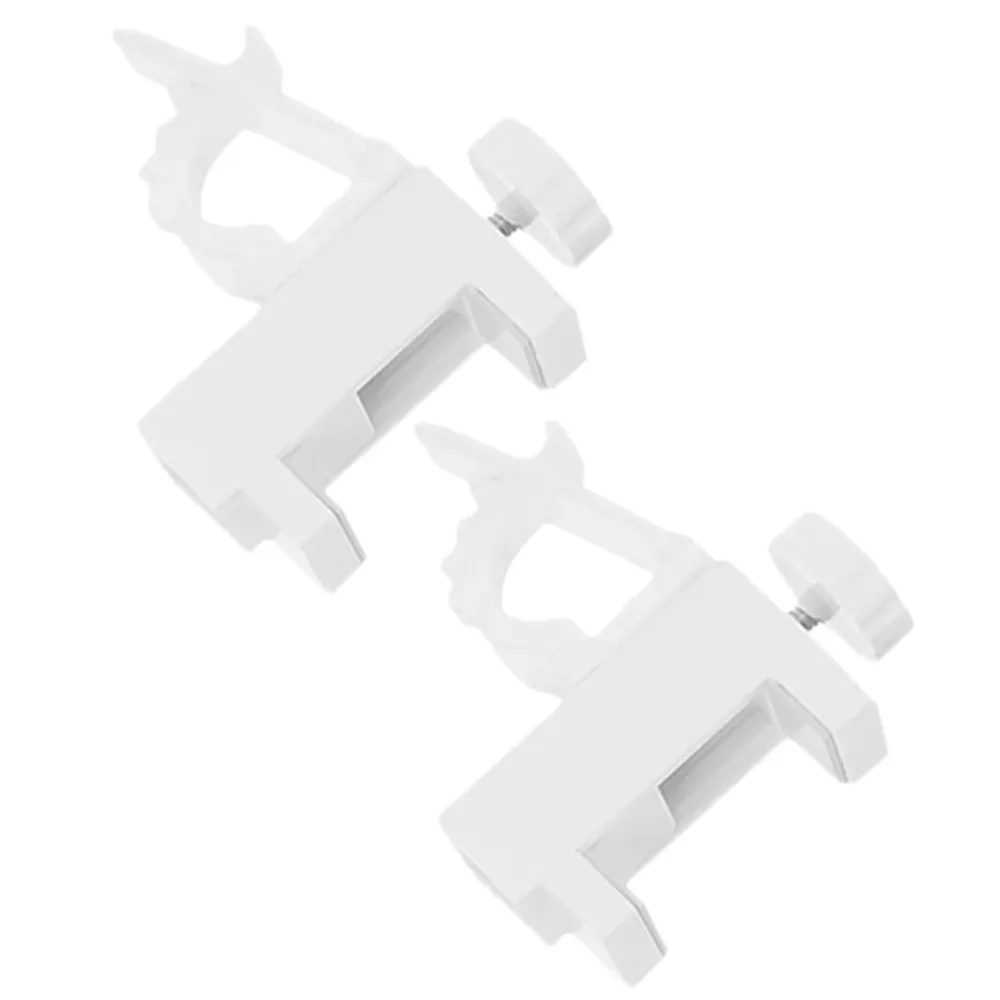 Support de tringle à rideau réglable blanc sans perçage pour décoration intérieure moderne