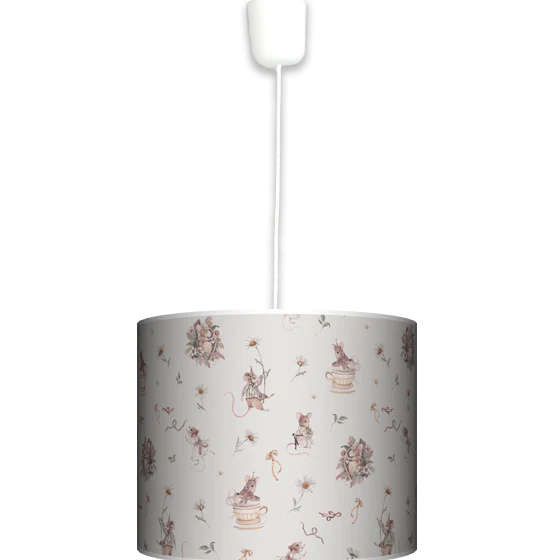 Suspension Souris et Marguerites - Beige