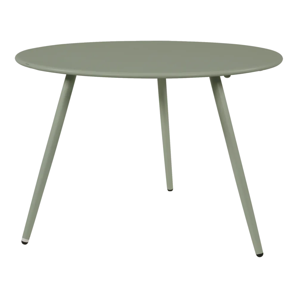 Table d'appoint Rafael métal vert Ø60x41cm