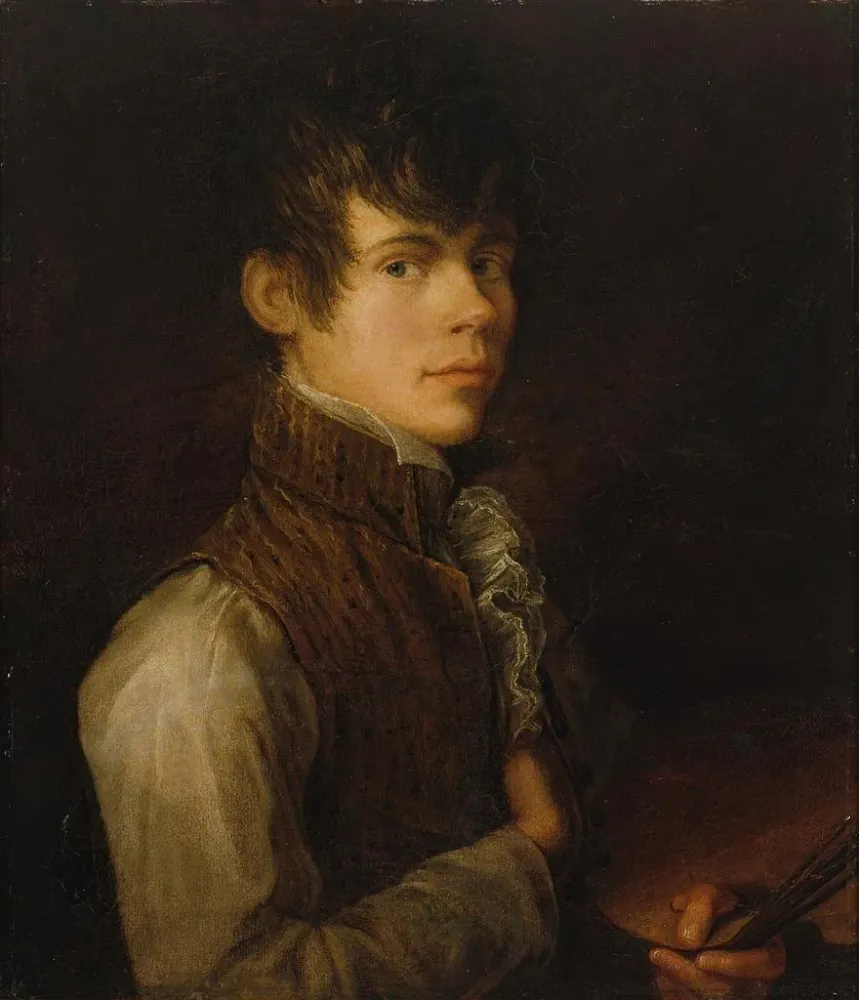 Tableau Autoportrait 1805 - Alexander Laurus | Reproduction