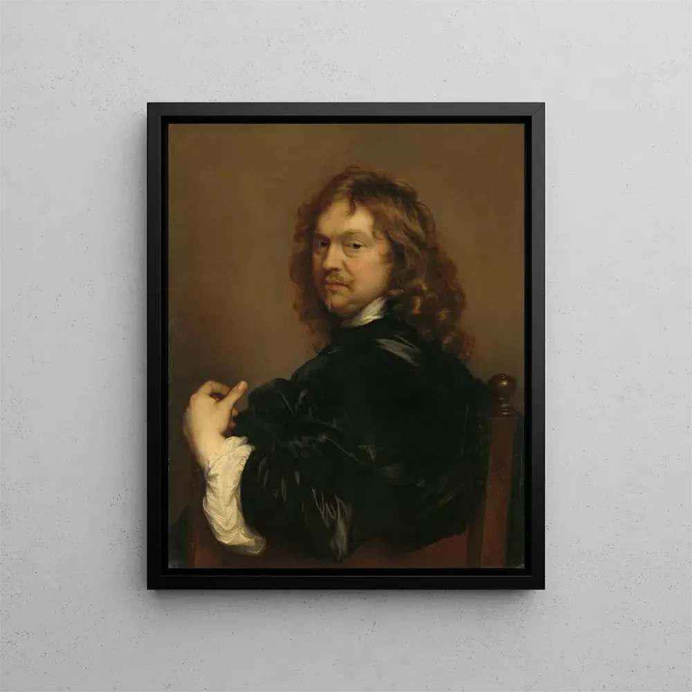 Tableau Autoportrait - Adriaen Hanneman | Reproduction