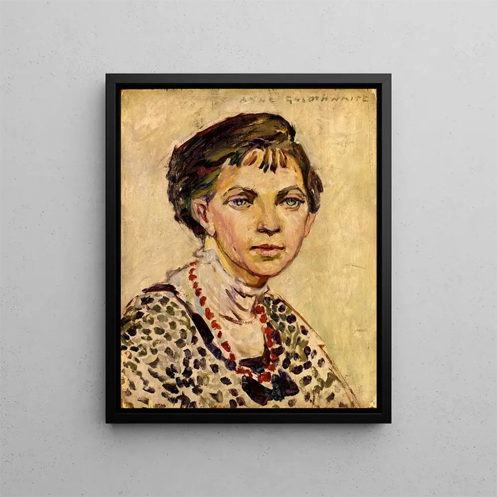 Tableau Autoportrait - Anne Goldthwaite | Reproduction
