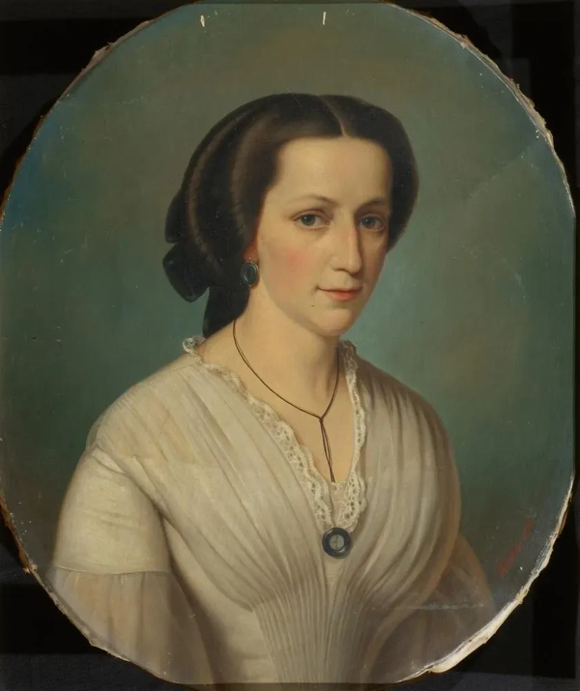 Tableau Caroline von Stalitz née Petke - Augusto Tominz | Reproduction