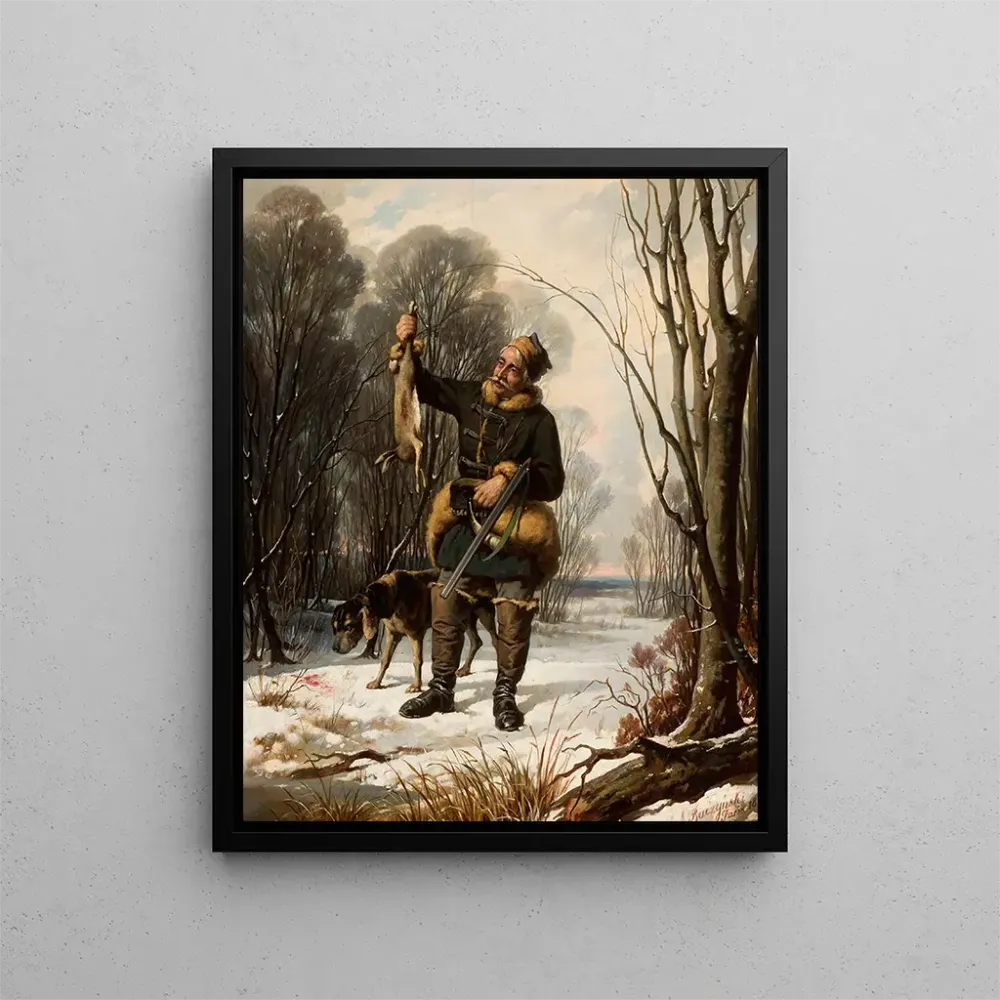 Tableau Chasseur - Aleksander Raczyński | Reproduction