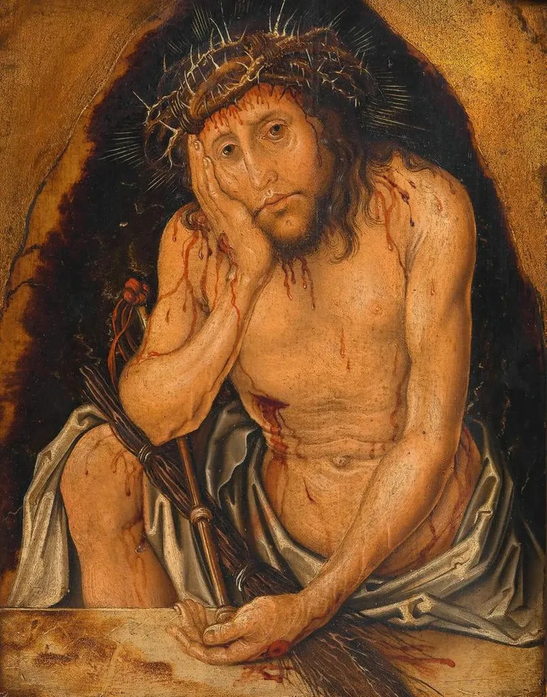 Tableau Le Christ en homme de douleur, copie d'après Albrecht Dürer - Anonyme | Reproduction