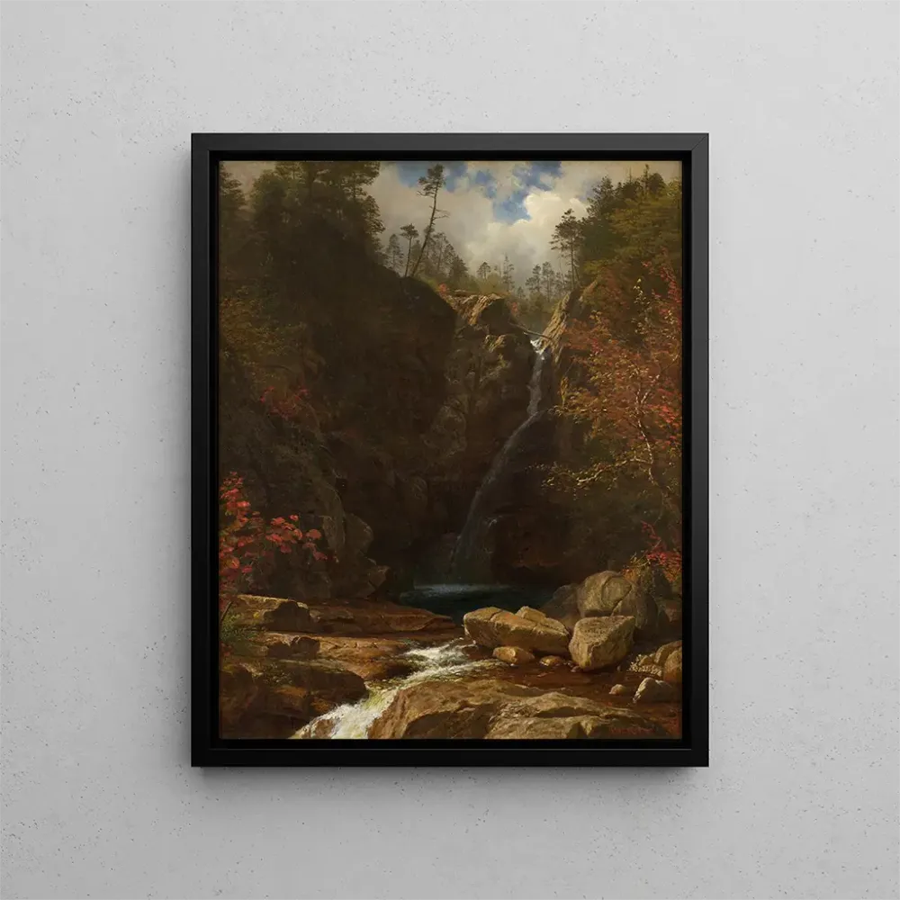 Tableau Chutes de Glen Ellis - Albert Bierstadt | Reproduction