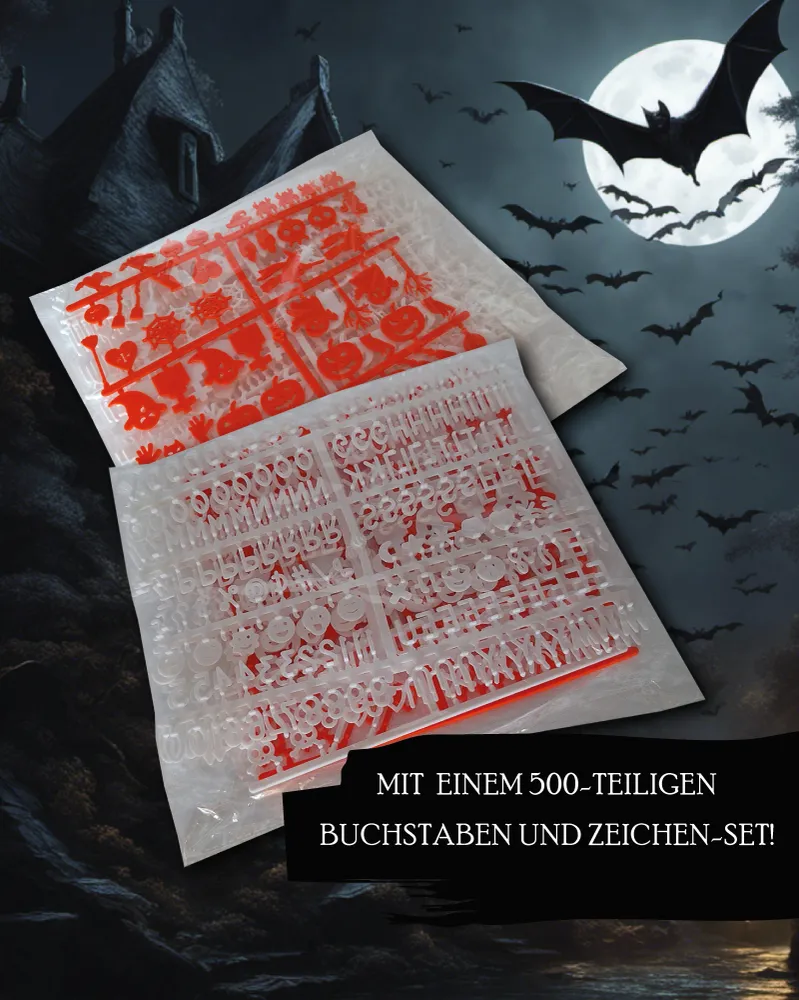 Tableau d'affichage cercueil d'Halloween à poser ou à suspendre