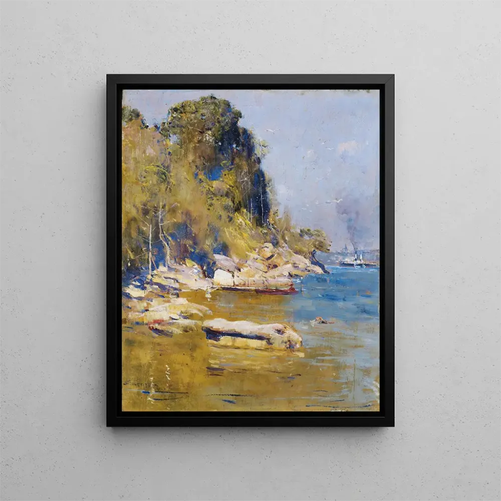 Tableau Depuis mon camp Sirius Cove - Arthur Streeton | Reproduction