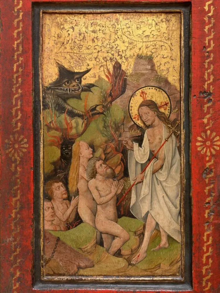 Tableau Descente aux enfers - Anonyme | Reproduction
