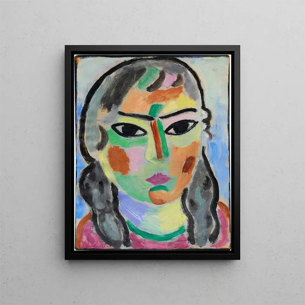 Tableau Fille - Alexej von Jawlensky | Reproduction