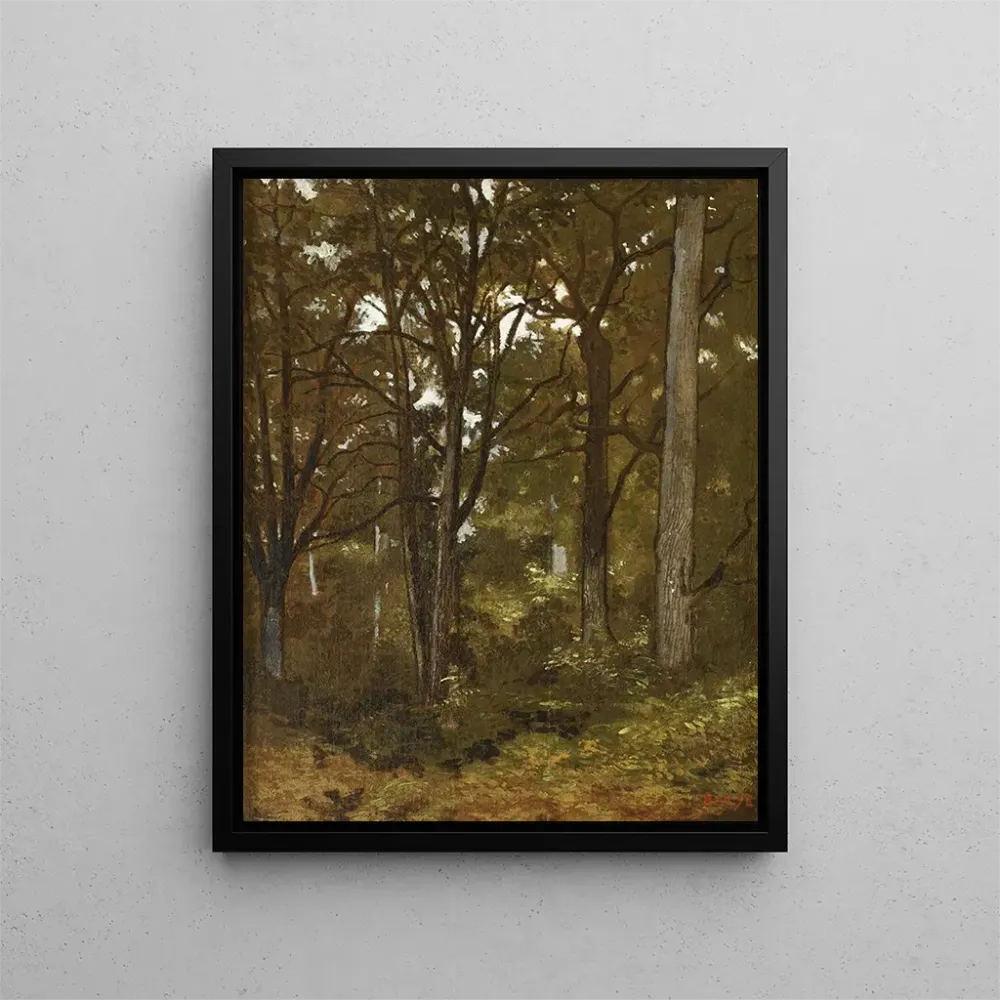 Tableau êt de Fontainebleau - Antoine-Louis Barye | Reproduction