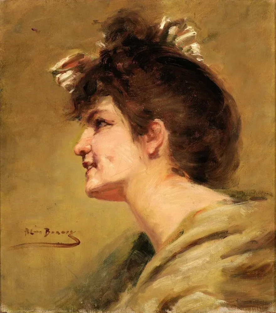 Tableau La fossette - Alice Pike Barney | Reproduction