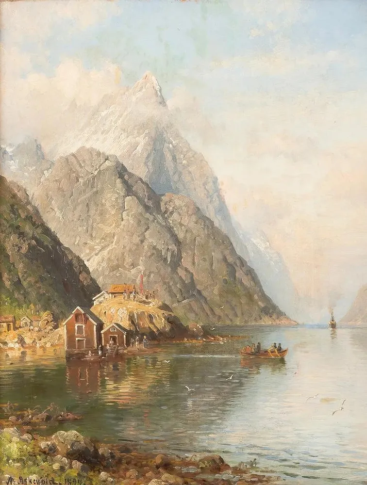 Tableau Geirangerfjord - Anders Askevold | Reproduction