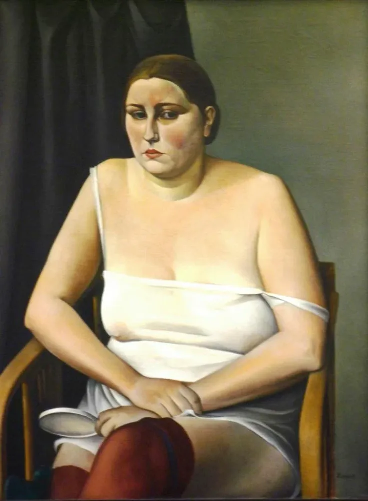 Tableau Halbakt II - Alexander Kanoldt | Reproduction