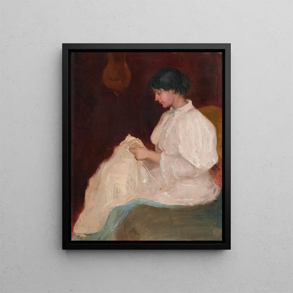 Tableau Hélène Pratt - Bela Lyon Pratt | Reproduction