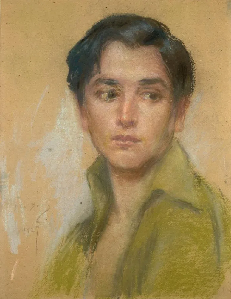 Tableau Jeune poète - Alice Pike Barney | Reproduction