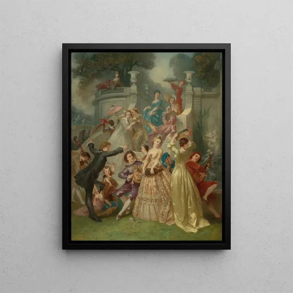 Tableau Jeunesse Printemps De La Vie - André Charles Voillemot | Reproduction