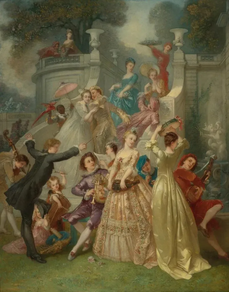 Tableau Jeunesse Printemps De La Vie - André Charles Voillemot | Reproduction