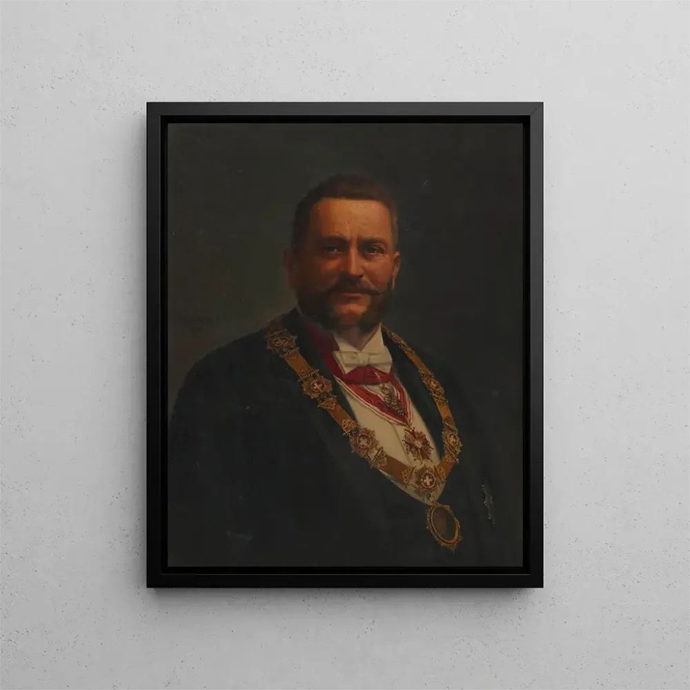 Tableau Josef Strobach 1. Vizebürgermeister - Adolf Mayerhofer | Reproduction