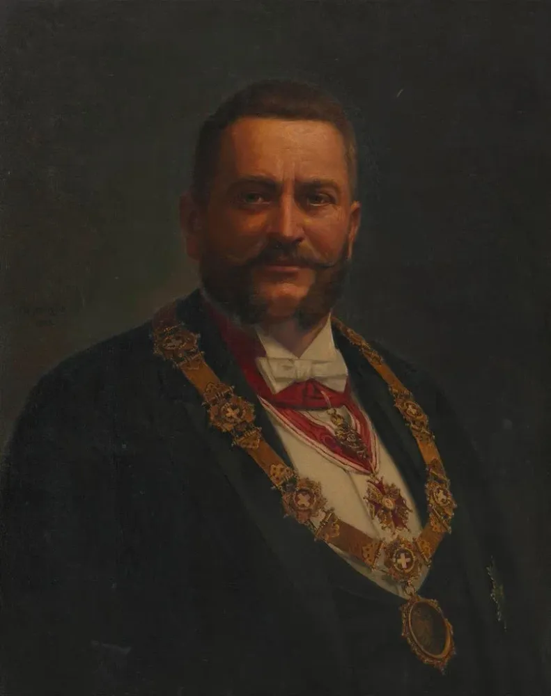Tableau Josef Strobach 1. Vizebürgermeister - Adolf Mayerhofer | Reproduction