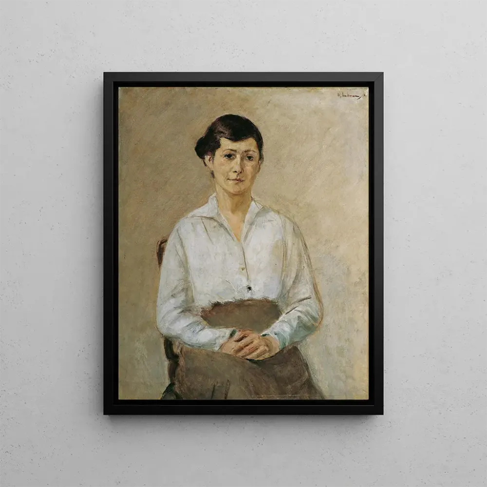 Tableau Kä Liebermann, la fille de l’artiste - Max Liebermann | Reproduction