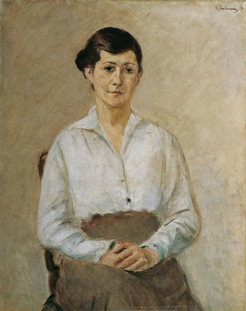 Tableau Kä Liebermann, la fille de l’artiste - Max Liebermann | Reproduction