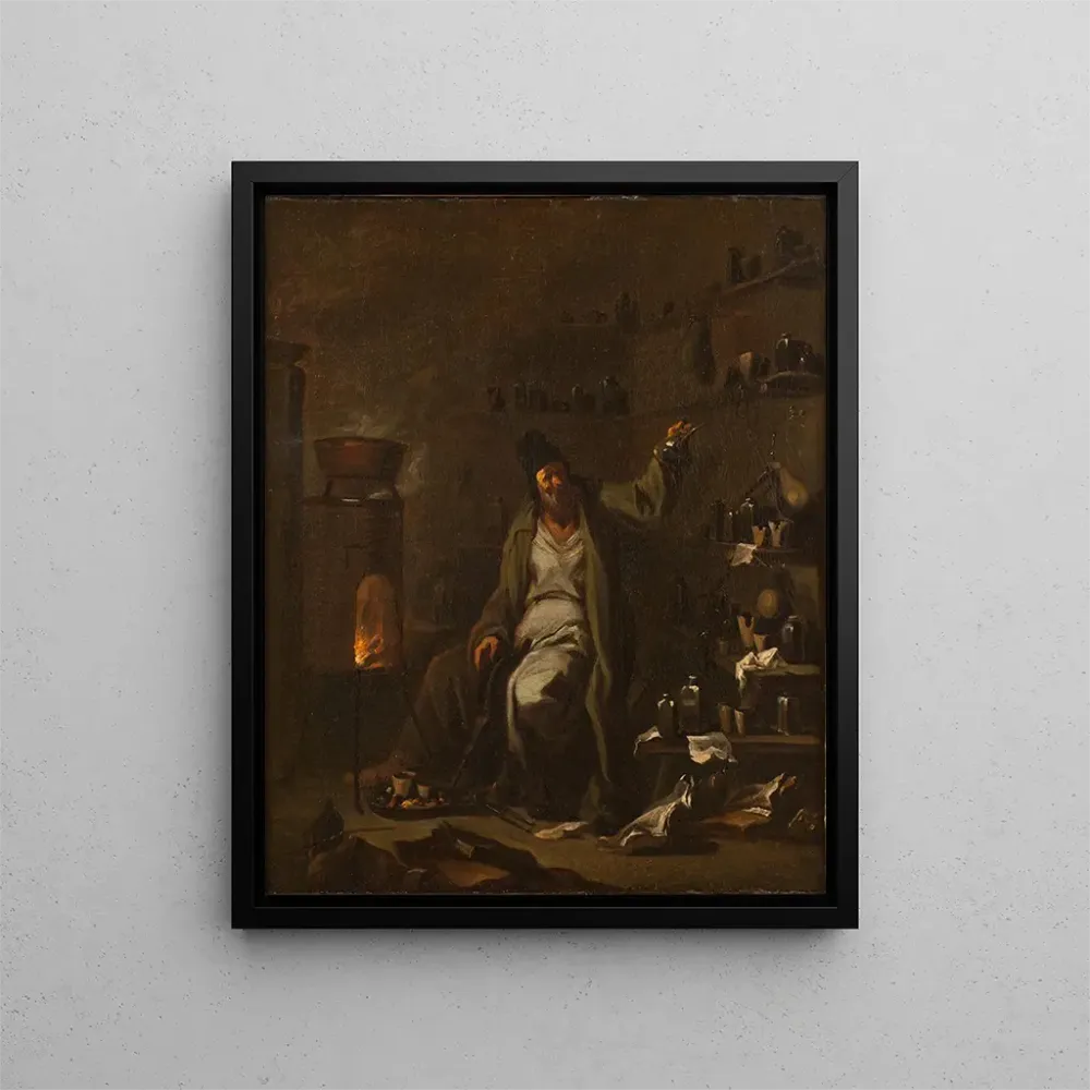 Tableau L'Alchimiste - Alessandro Magnasco | Reproduction