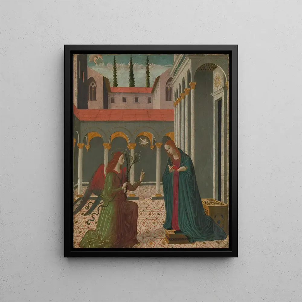 Tableau L'Annonciation - Alesso di Benozzo | Reproduction