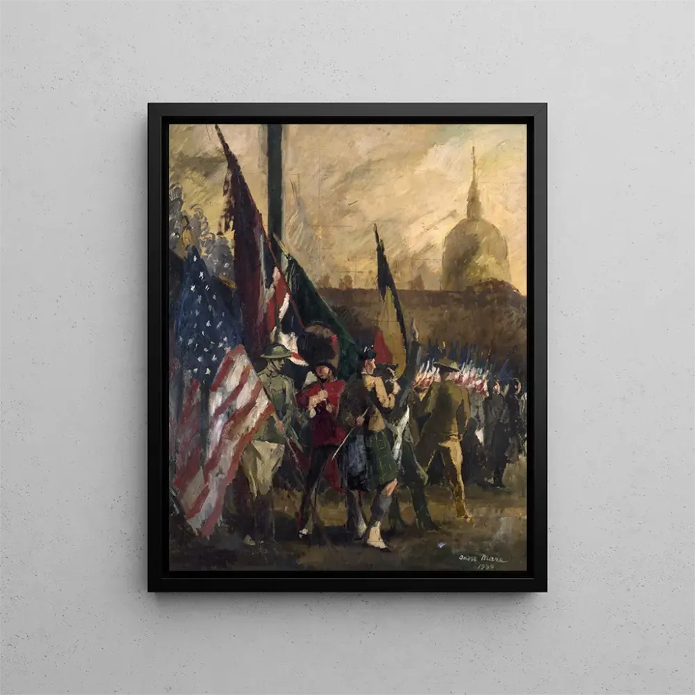 Tableau Les Alliés - André Charles Mare | Reproduction